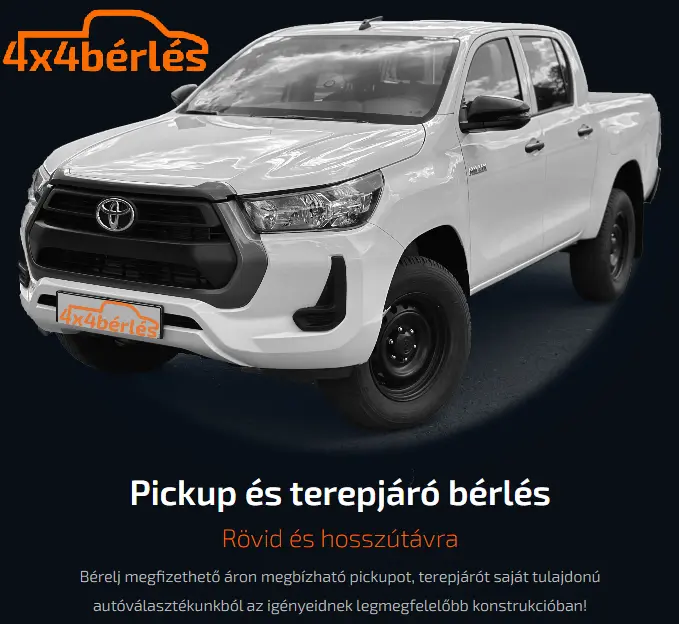 Terepjáró bérlés